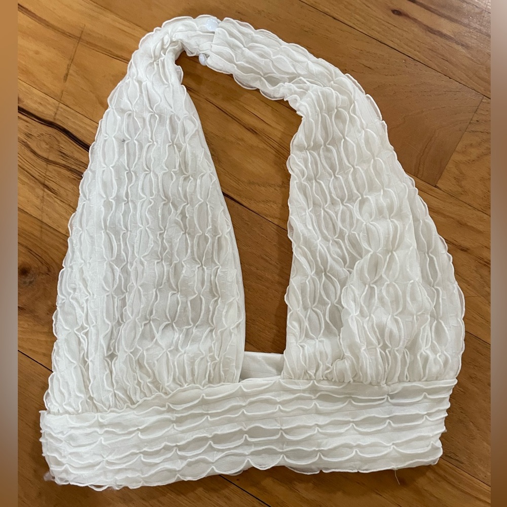 Halter crop top